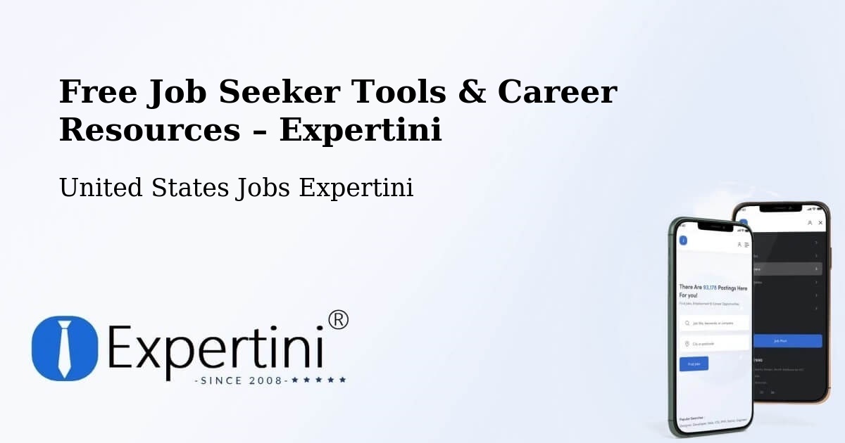 Free Job Seeker Tools & Career Resources – Sergeant Bluff - Sergeant Bluff, United States Jobs Expertini